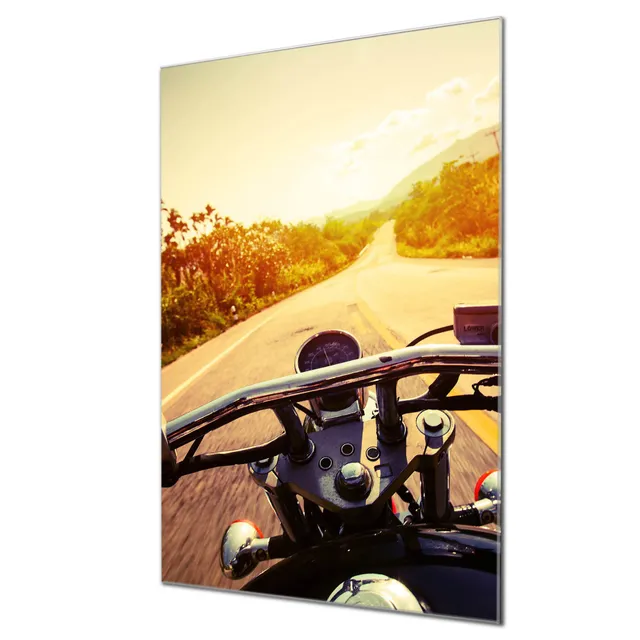 Banjado Magnettafel Glas 60x40cm Easy Rider Technik