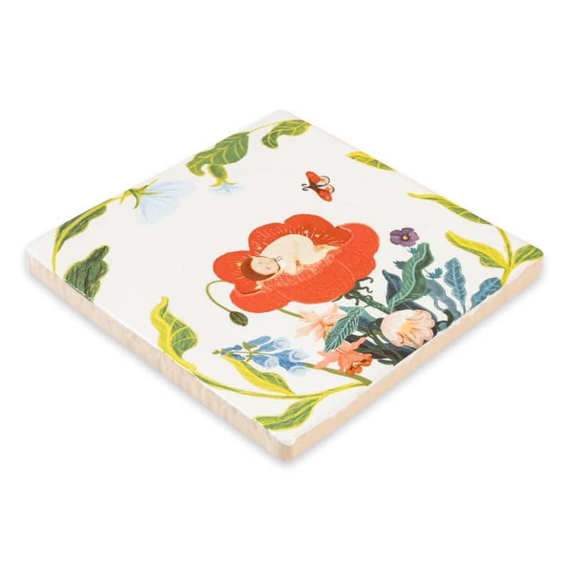 Storytiles Delft Blue May you blossom Fliese S 10x10 cm Baby