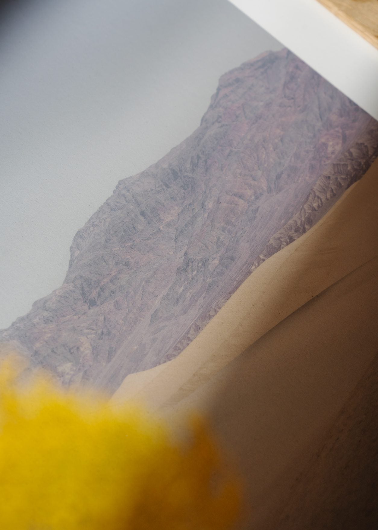The Poster Club Art Prints Desert Mirage Poster 30x40 beige-blau