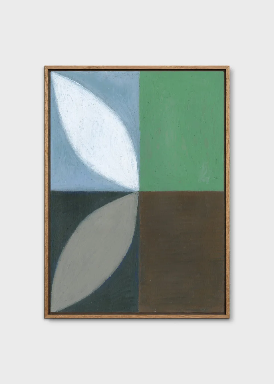 The Poster Club Natural Form Leinwand 50x70 cm natur abstrakt