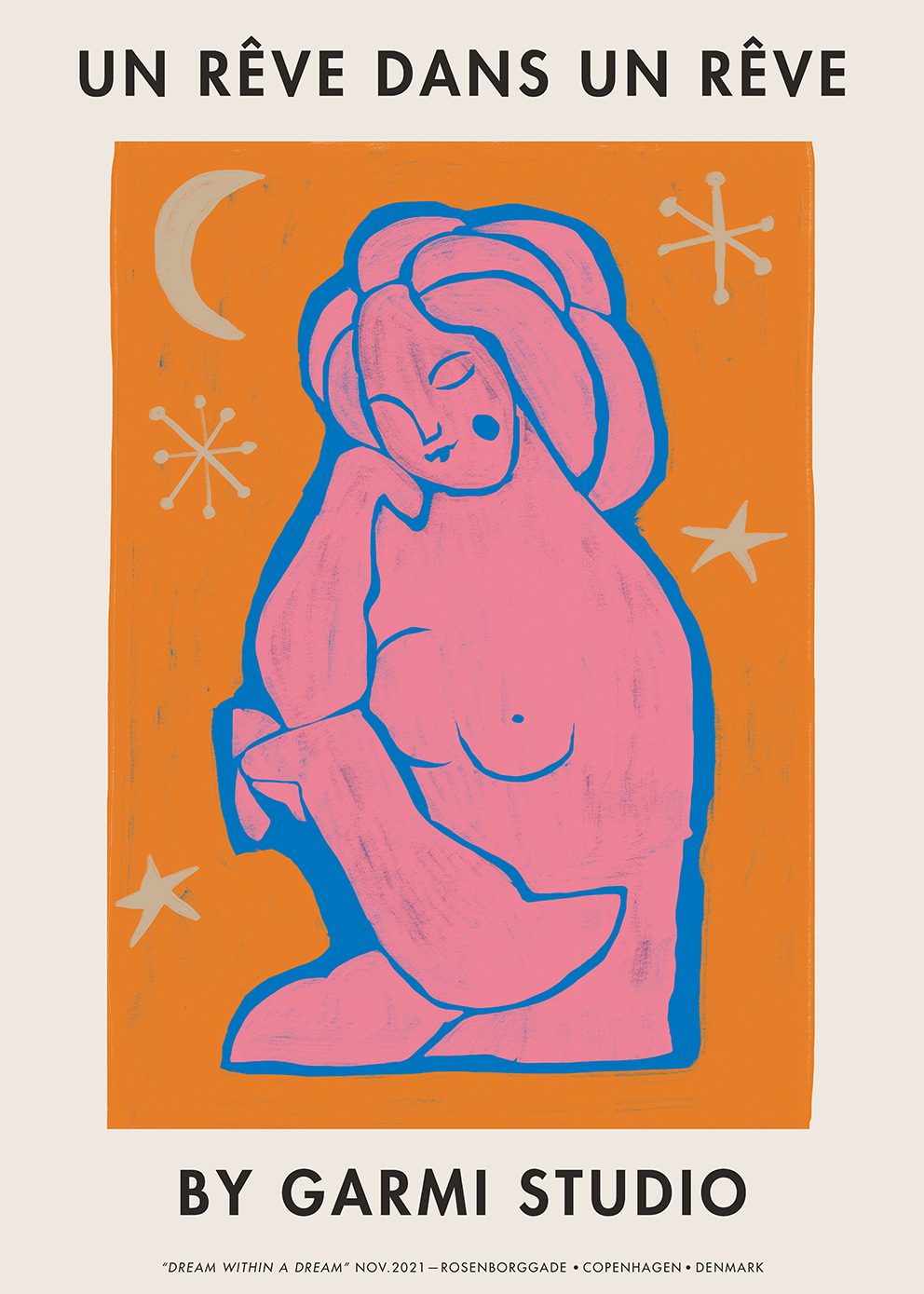 The Poster Club Dream Within A Dream Poster 30x40 orange