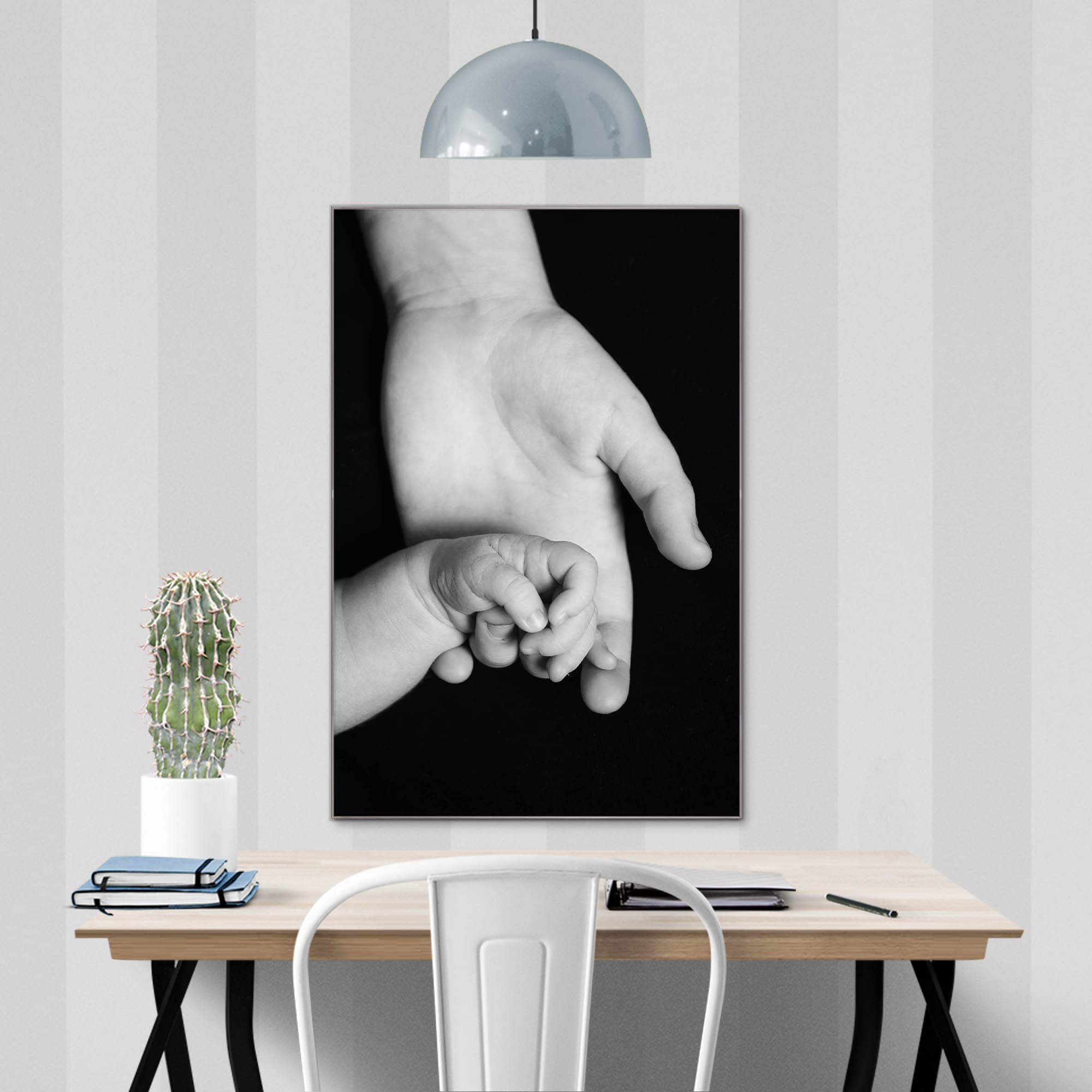 Banjado Magnettafel 40x60 Glastafel Hands Kinderzimmer