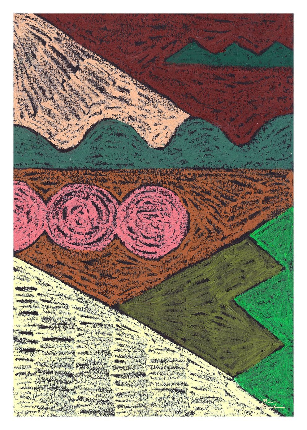 The Poster Club Art Prints England Anglophile Poster 30x40 cm bunt