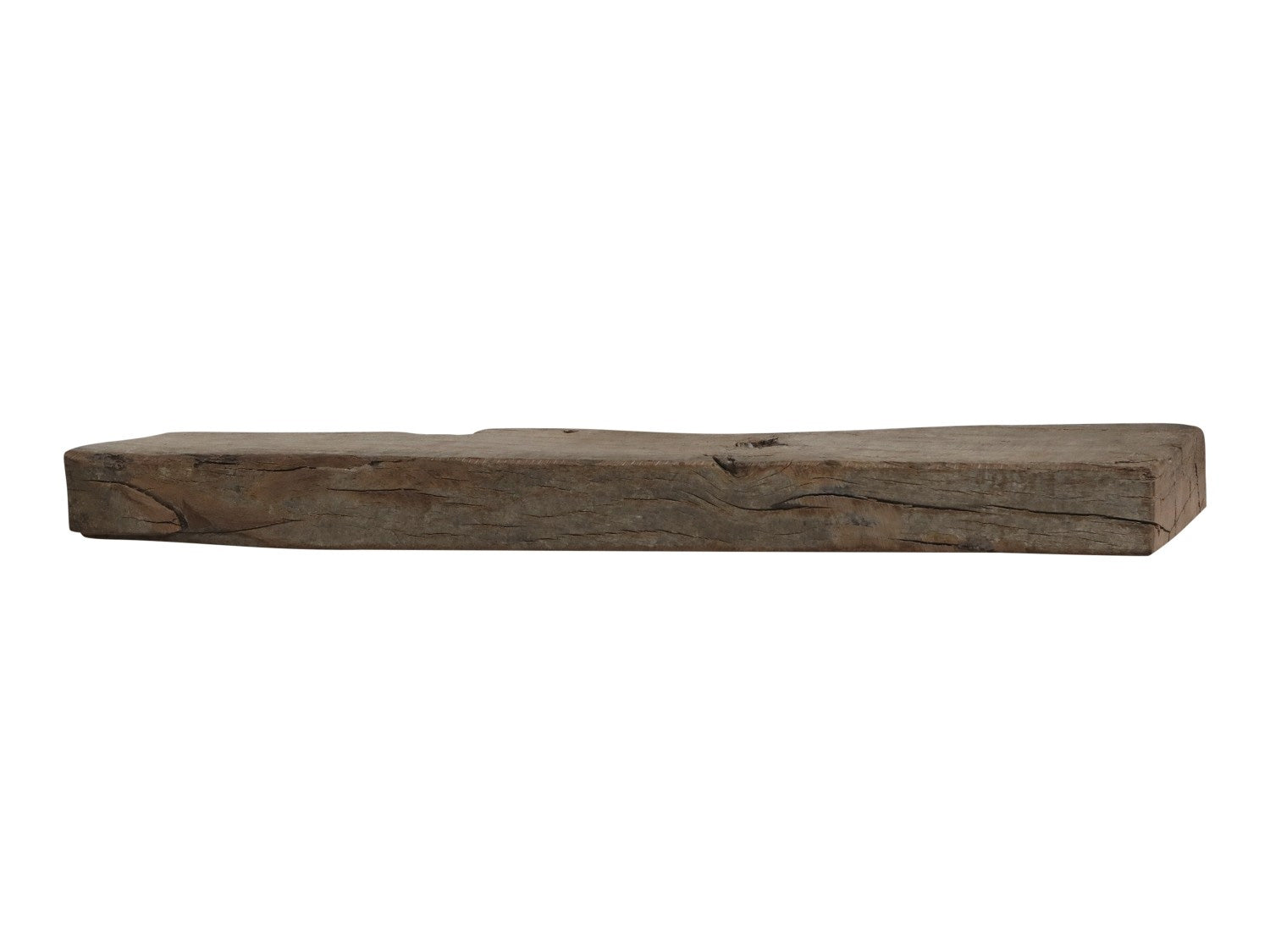 LS-LebenStil Grimaud Holz Wandregal 51x12cm Schiffsplanke Braun