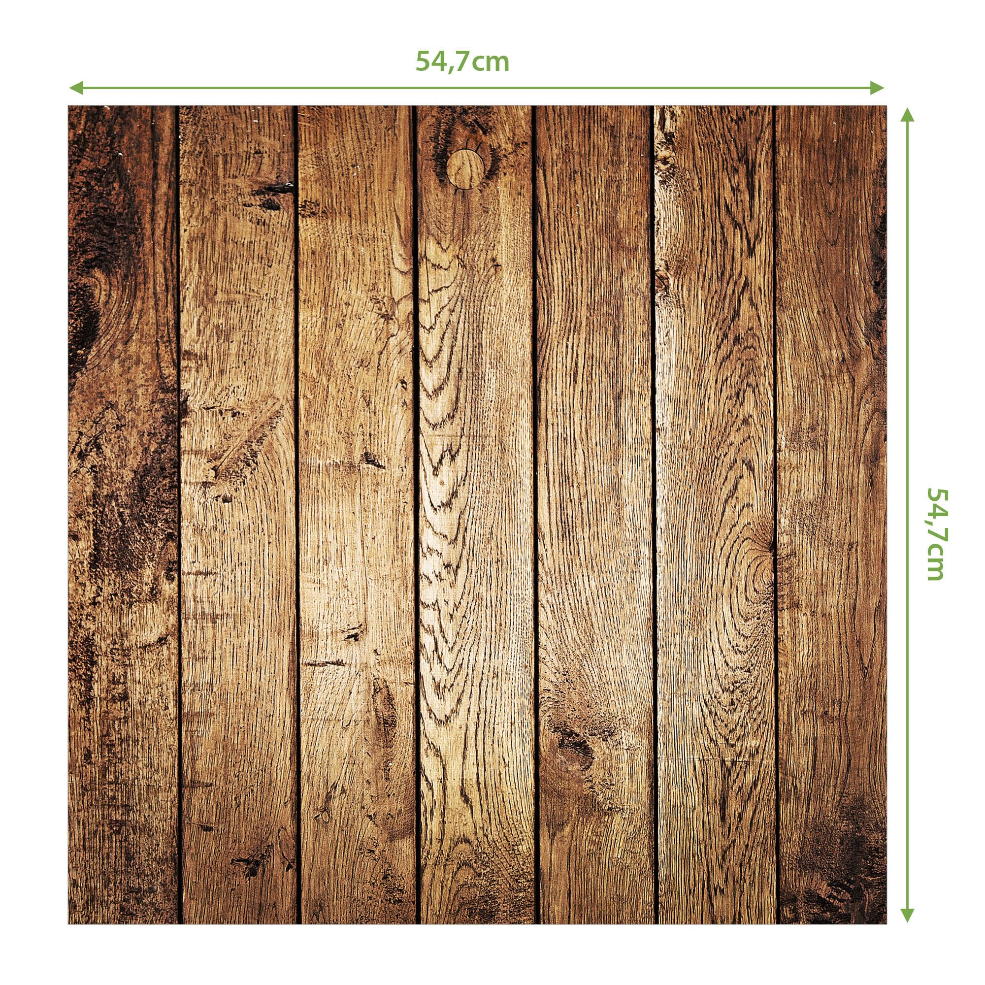 Banjado Möbelfolie Geöltes Holz Tischfolie 55x55 Holzoptik