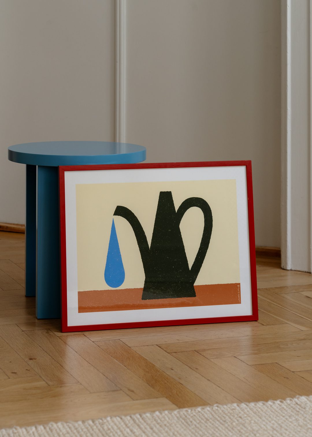 The Poster Club Art Prints Green Watering Can Poster 30x40 cm grün