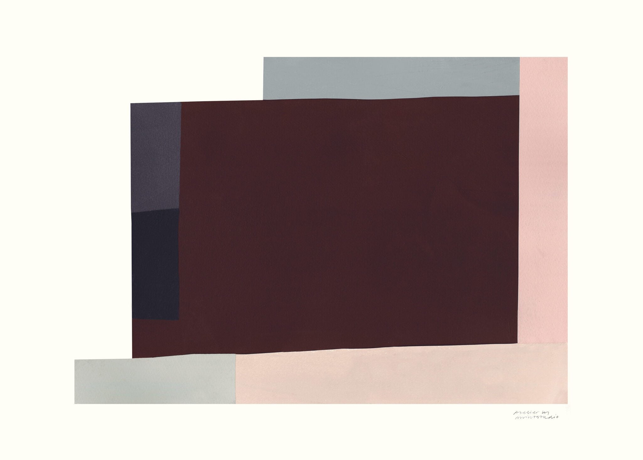 The Poster Club Art Prints The Arp Collection 03 Poster A4 braun
