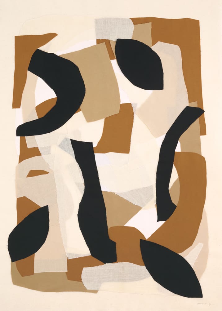 The Poster Club Fragments No. 87 Poster 30x40 cm Beige