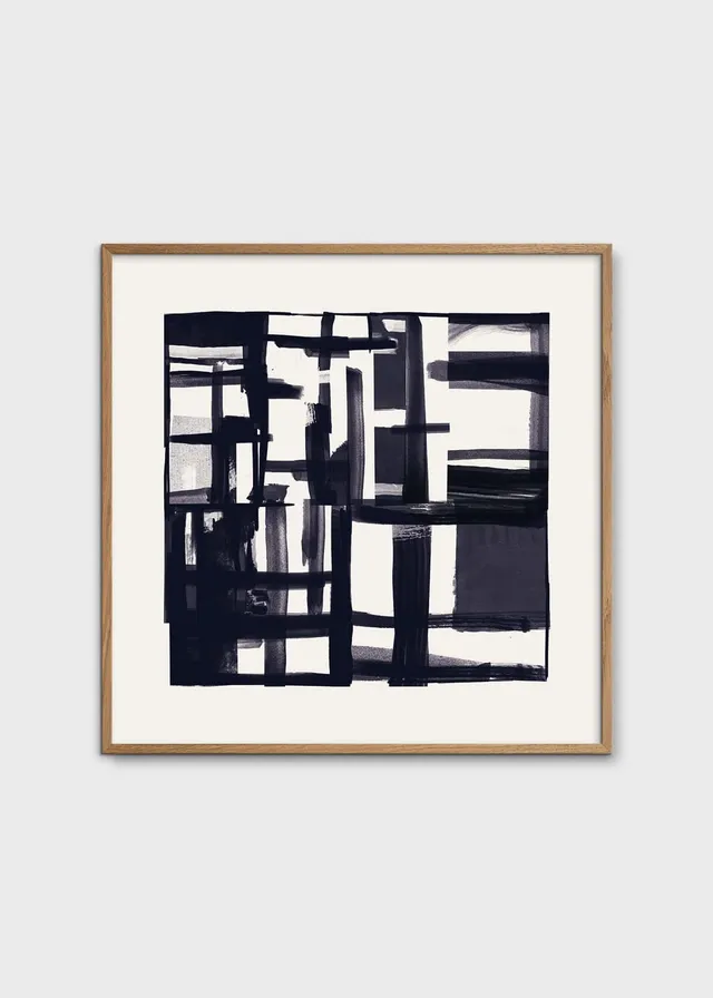 The Poster Club Art Prints Collage 02 Kunstdruck 50x50 cm beige