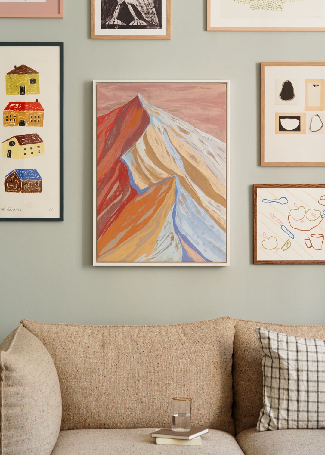 The Poster Club Art Prints Cuillin Ridge VII Leinwandbild 30x40 bunt