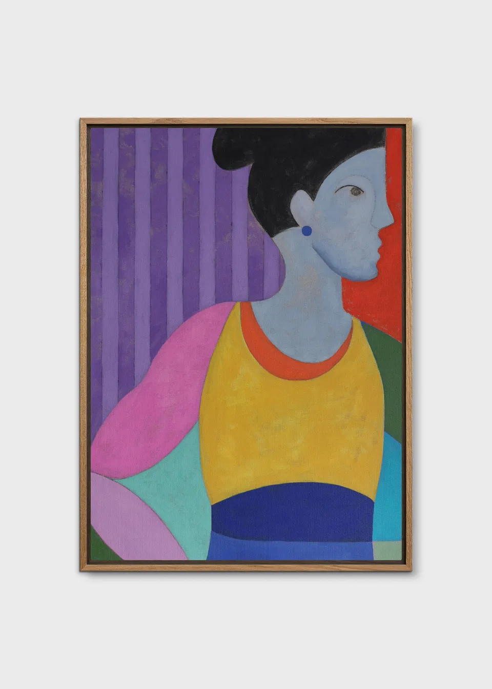 The Poster Club Did You Get It Leinwand 30x40 cm bunt