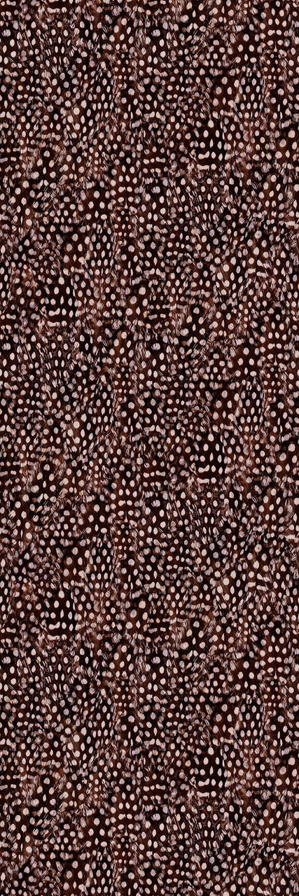 Mineheart Wallpaper Spotty Bird Feathers Tapete Federn dunkel