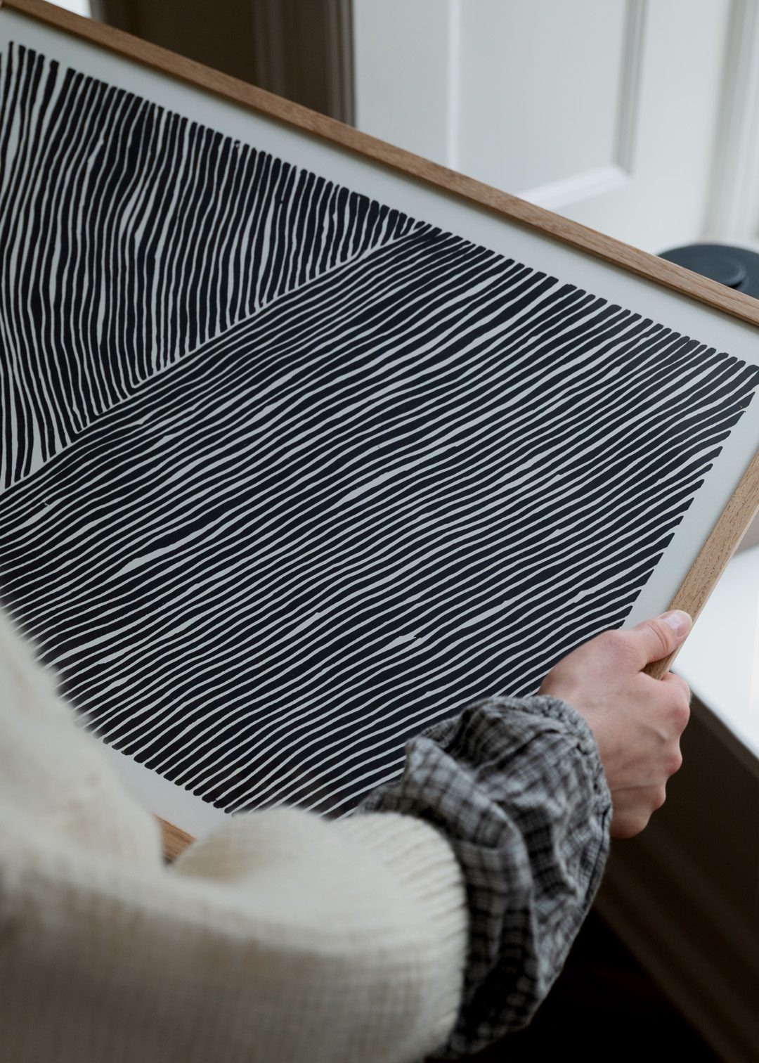 The Poster Club The Line no. 01 Poster 30x40 cm s/w