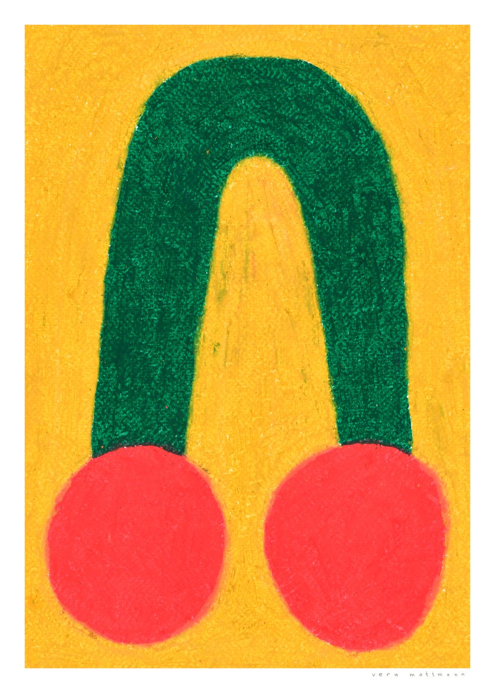 The Poster Club Cherry Kunstdruck 30x40 cm Kirschen