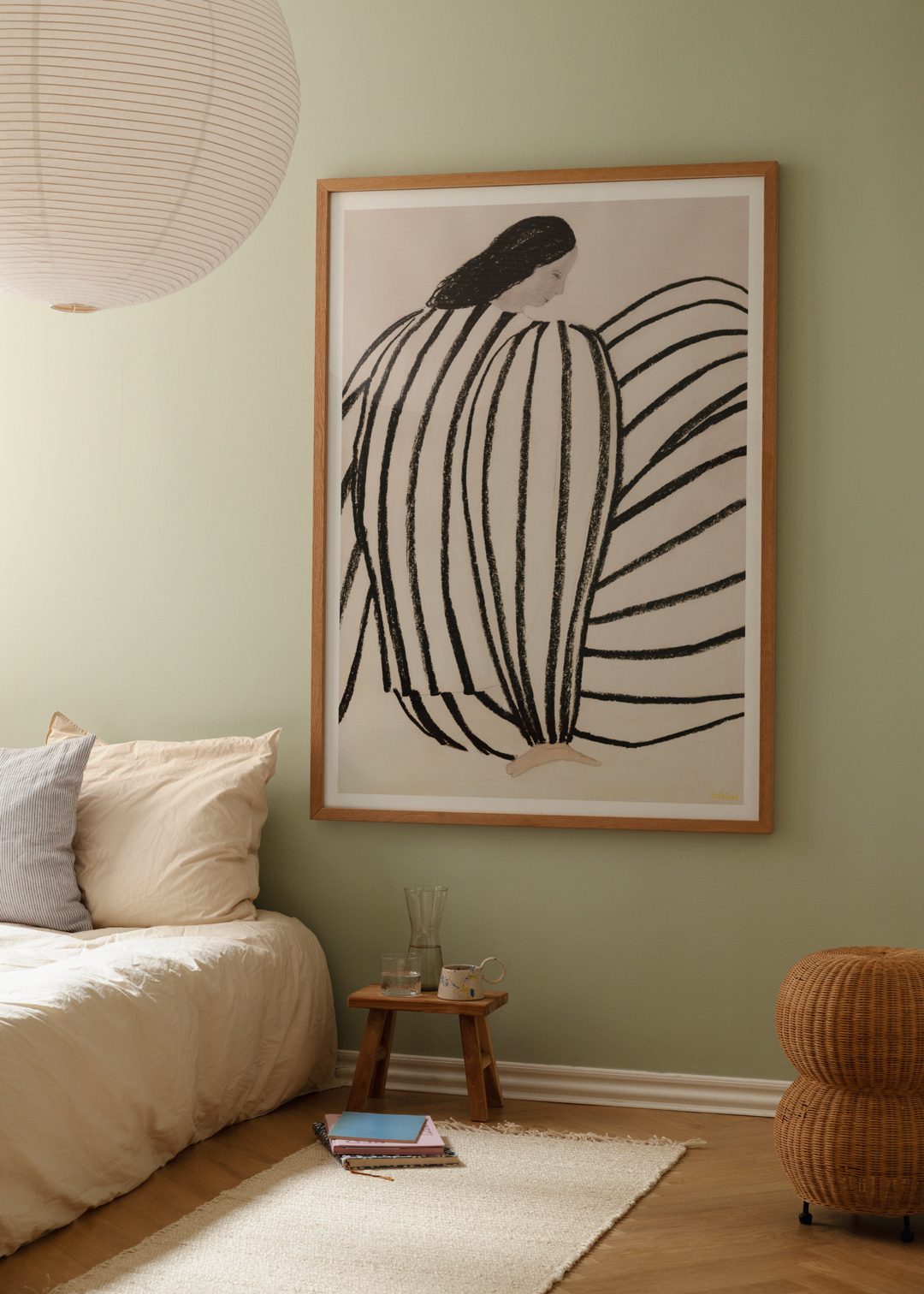 The Poster Club You Poster A4 figurativ beige-schwarz