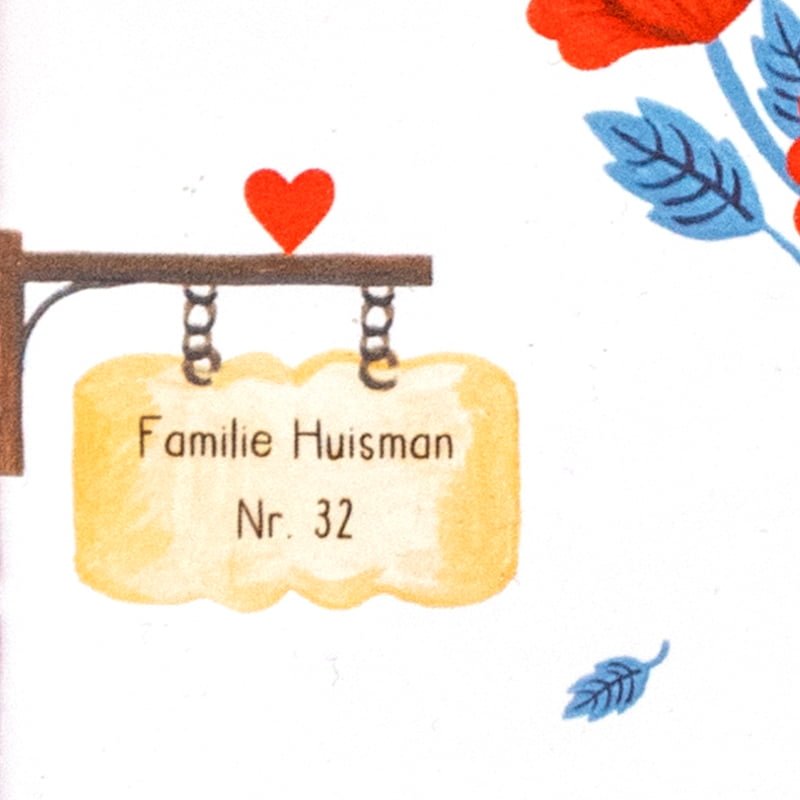 Storytiles Delft blue Waar liefde is Wandfliese S 10x10 cm Zuhause
