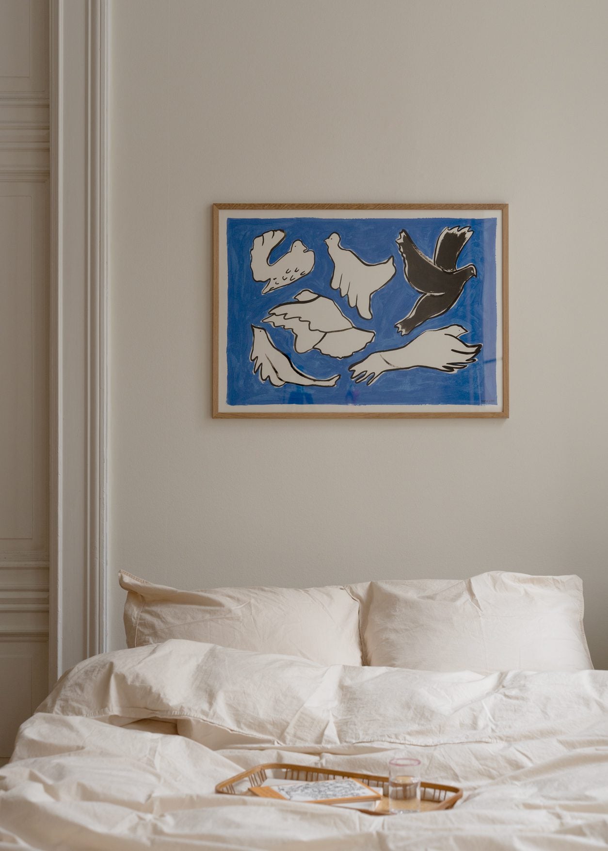 The Poster Club Art Prints Finding You Poster 30x40 blau