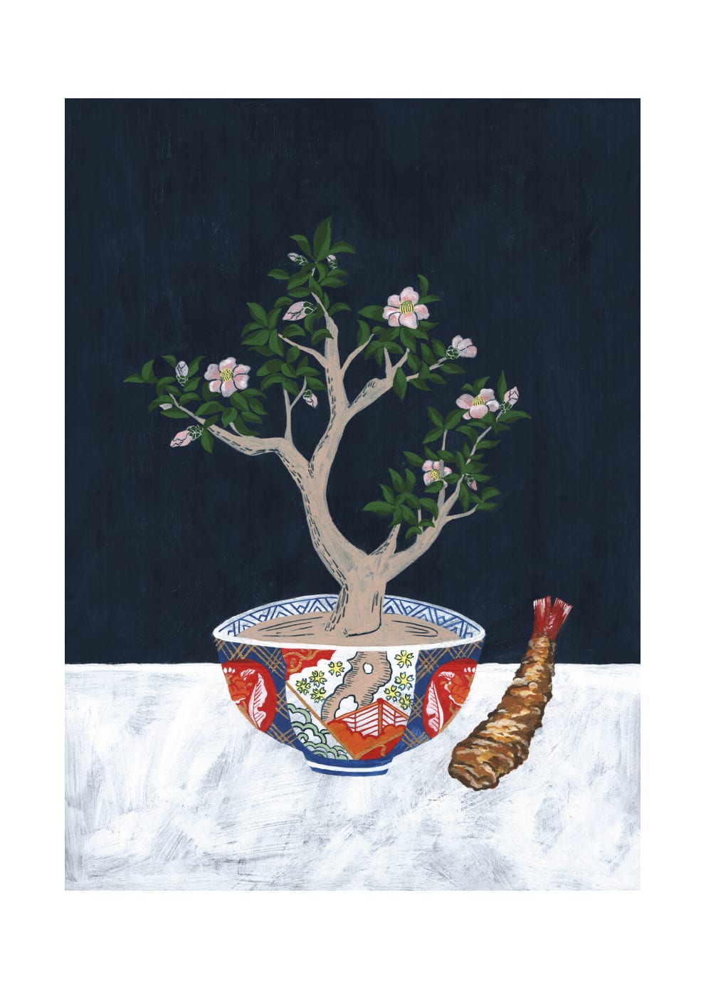 The Poster Club Art Prints Daikokuya And Camellia Poster A4