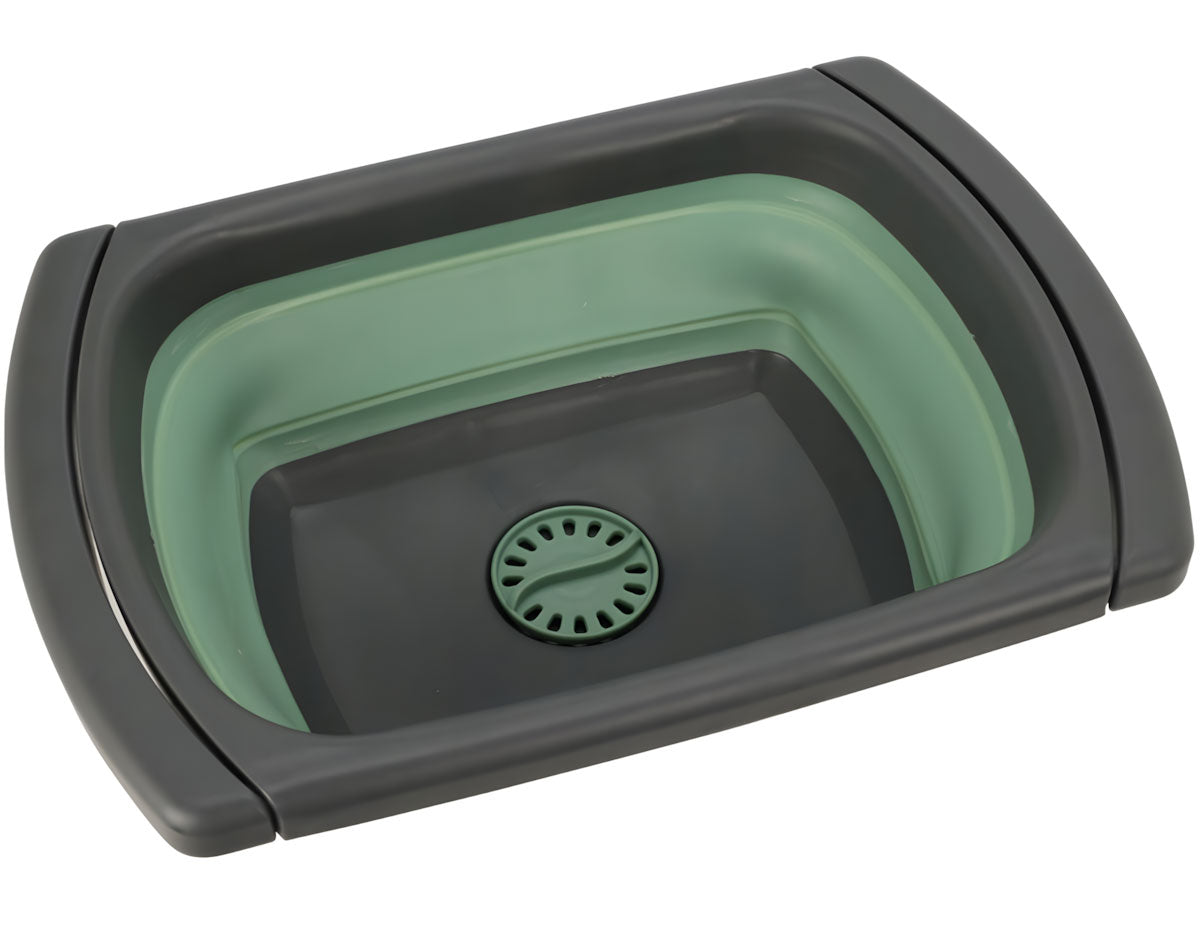 LS-LebenStil Waschschüssel Faltbar 8L 39x26cm Grün