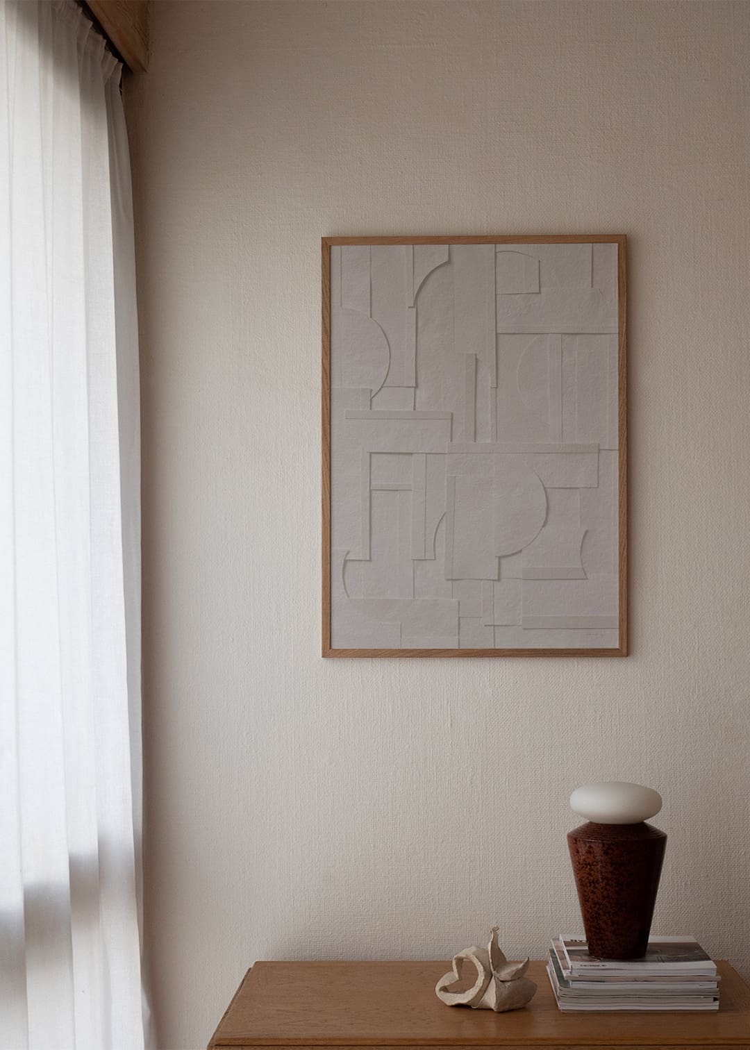 The Poster Club Art Prints Deconstructed No.44 Poster 30x40 Weiß
