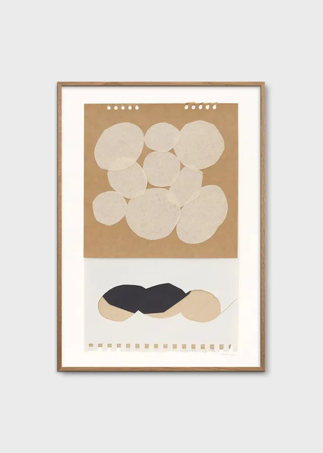 The Poster Club Dotted No. 145 Kunstdruck 30x40 beige