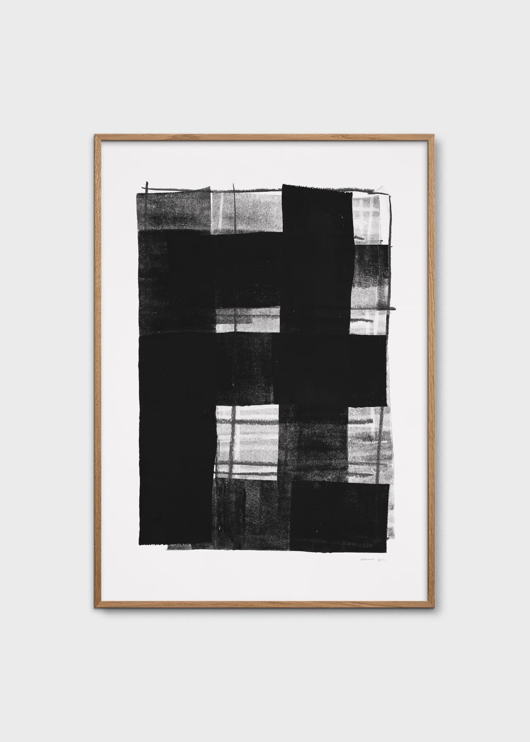 The Poster Club Art Prints Grid Poster 50x70 abstrakt