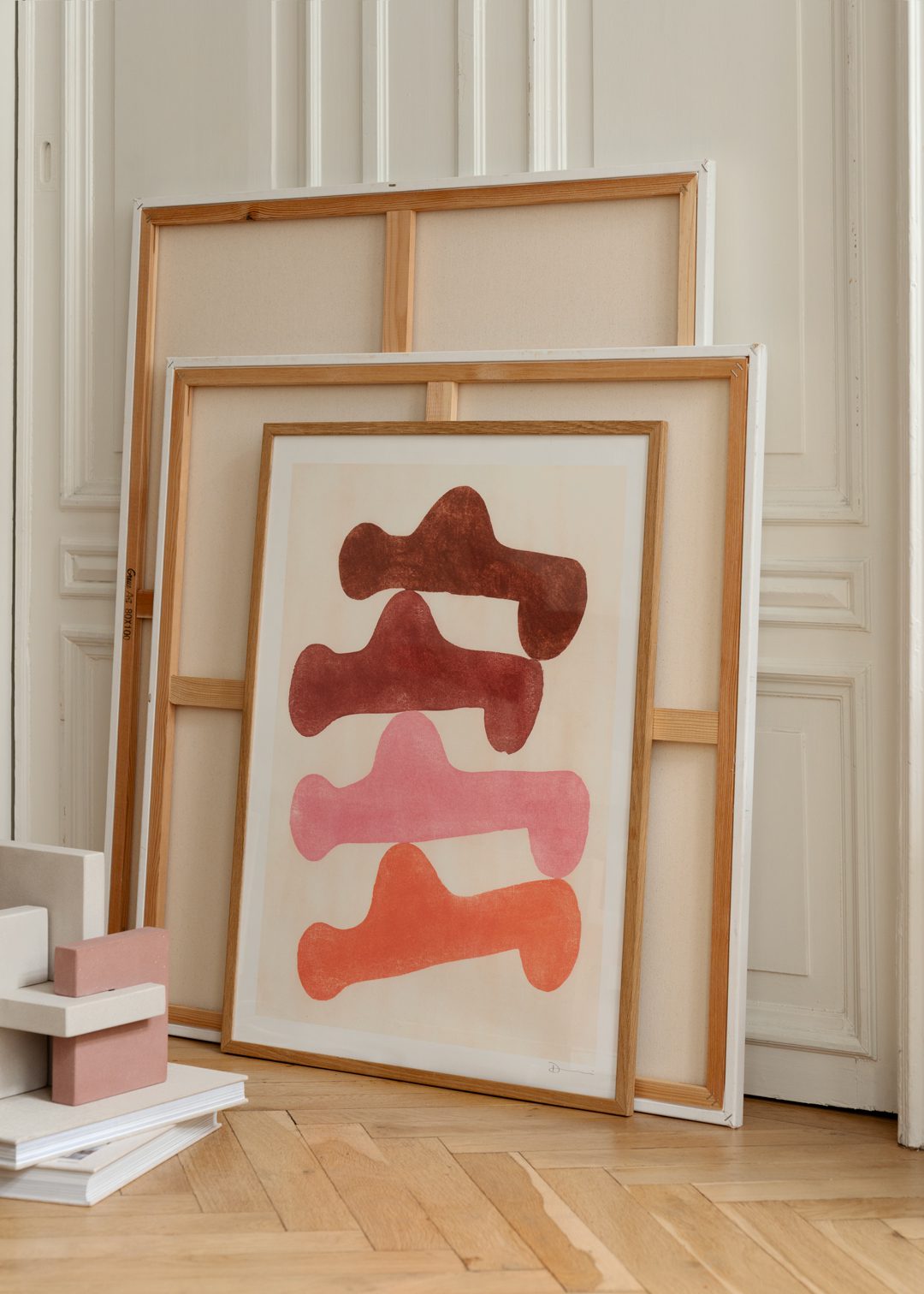 The Poster Club Stacking Heroes Kunstdruck A4 botanisch
