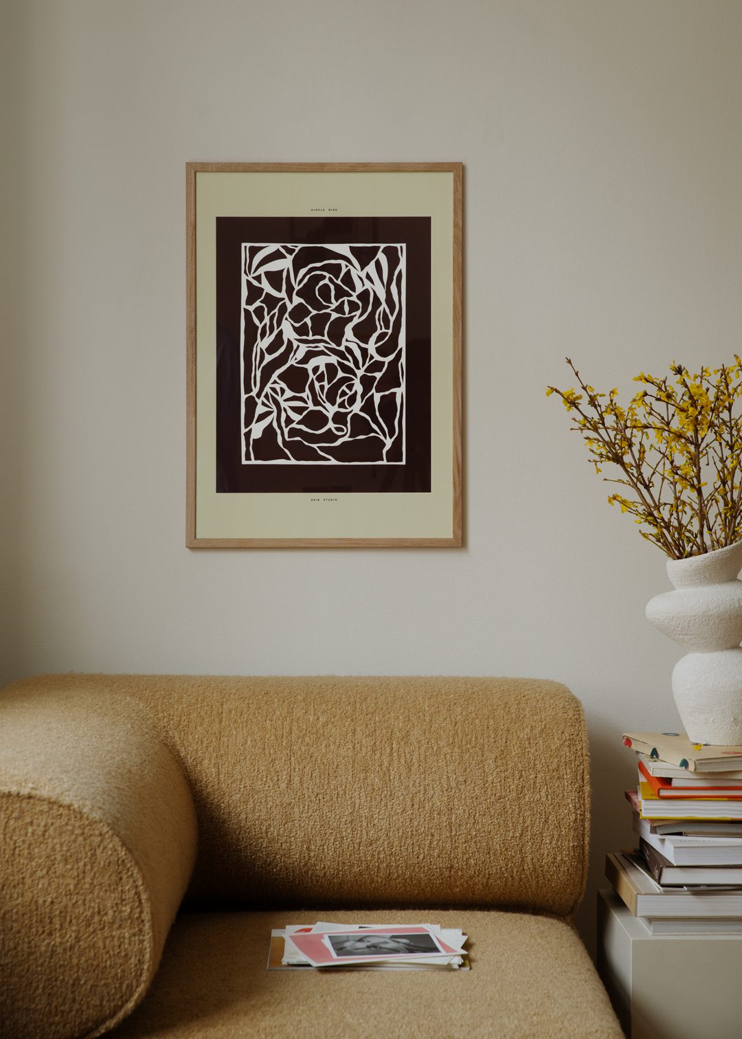 The Poster Club Art Prints I See You Kunstdruck 30x40 bordeaux