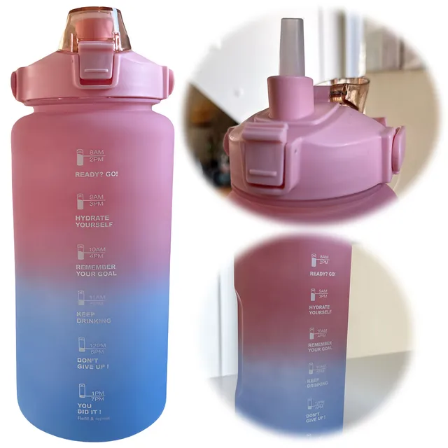 LS-LebenStil Küche & Haushalt Trinkflasche 2000 ml Blau