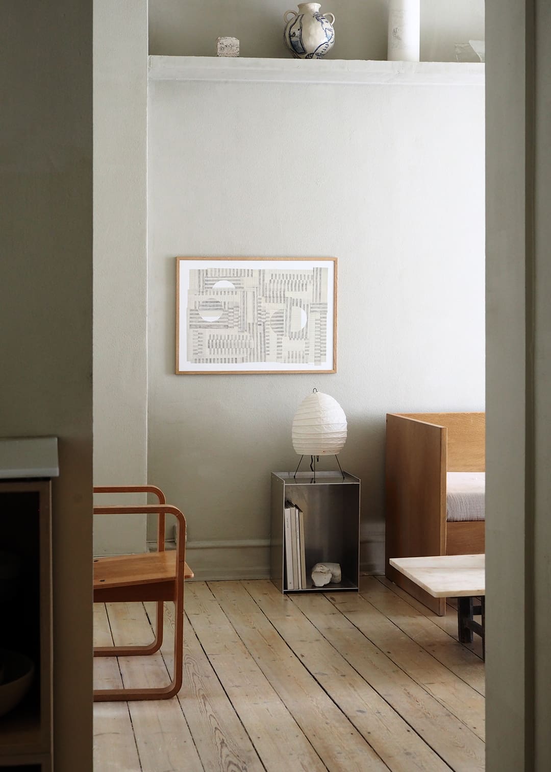 The Poster Club Balance No. 101 Poster 50x70 cm beige grau