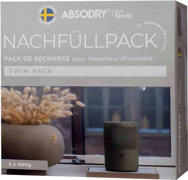 Absodry Series 6 Nachfüllpack Granulat 2x600g Vliesbeutel
