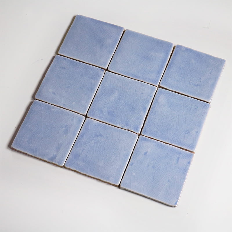 Storytiles Plain Helder Zeeblauw Fliese Blau 10x10 cm