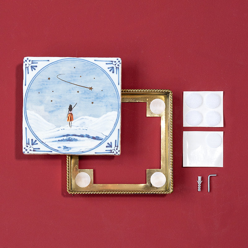 Storytiles Tile Frames Golden Twisted Bilderrahmen Gold