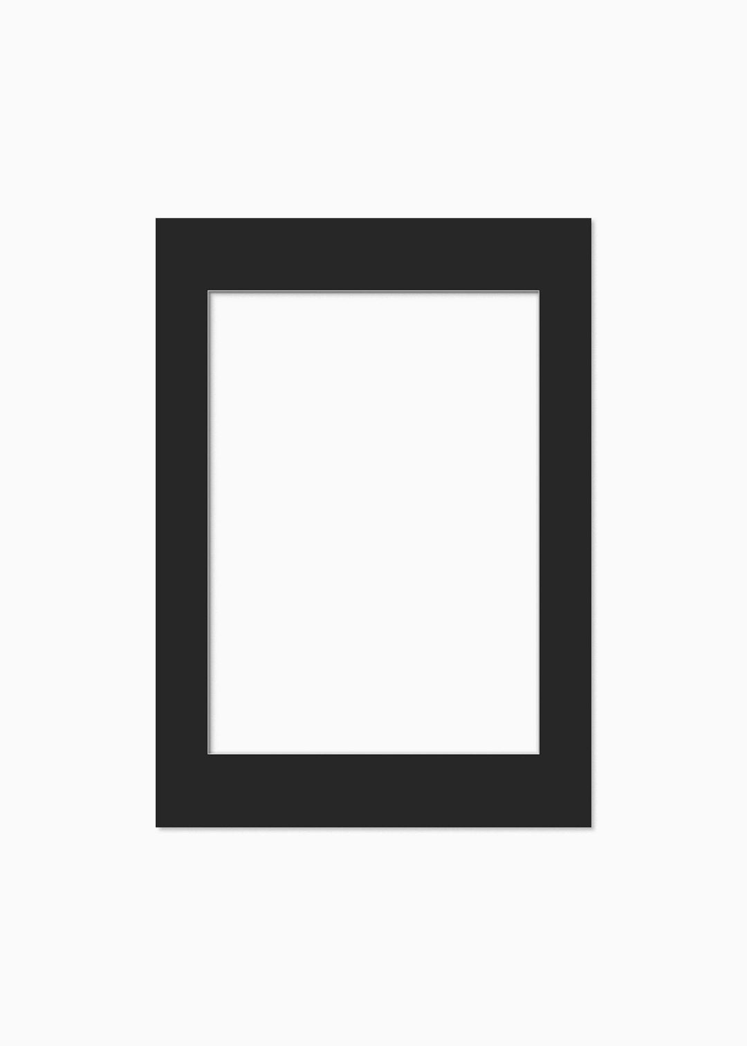 The Poster Club Black Passepartout 30x40 cm schwarz