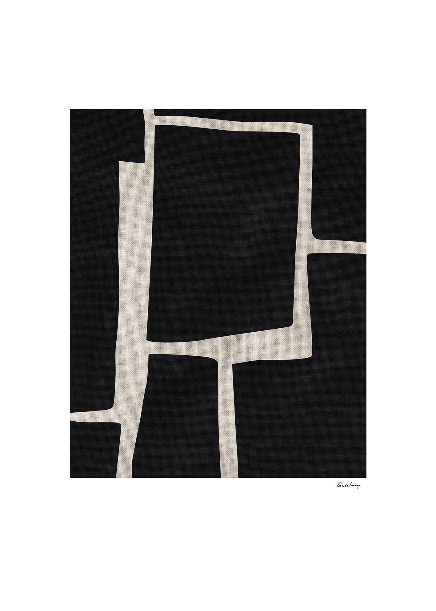 The Poster Club Art Prints Bloc Poster 50x70 cm Minimalistisch