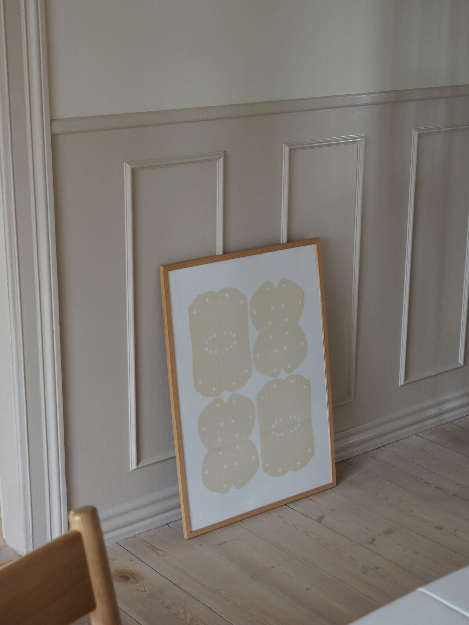 The Poster Club Art Prints Lace No. 153 Poster 30x40 beige