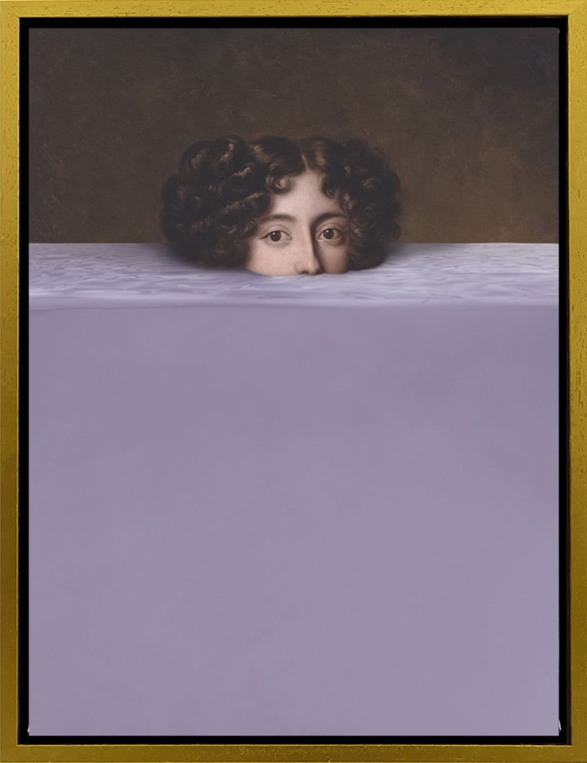 Mineheart Submerged 8 Lavender Lady Kunstdruck Lila