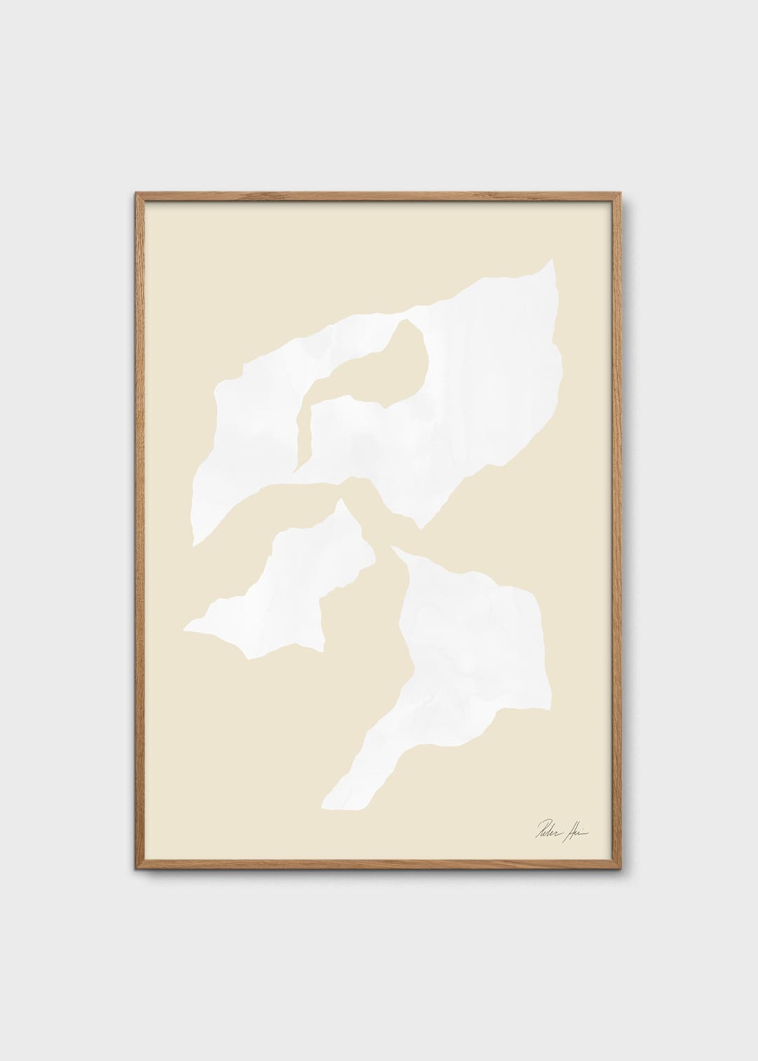 The Poster Club Art Prints Shadow no. 03 Poster A4 beige