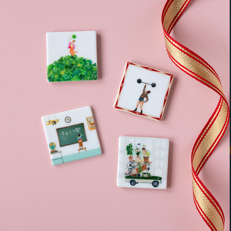 Storytiles Minis You're the strongest Wandfliese Fels-Motiv Mini