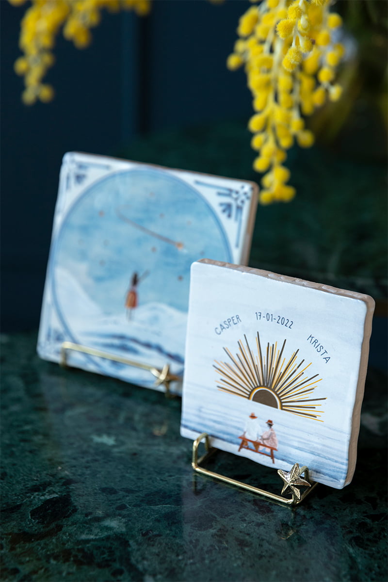 Storytiles Tile Holders Golden Holdie Star Fliesenhalter Gold Stern