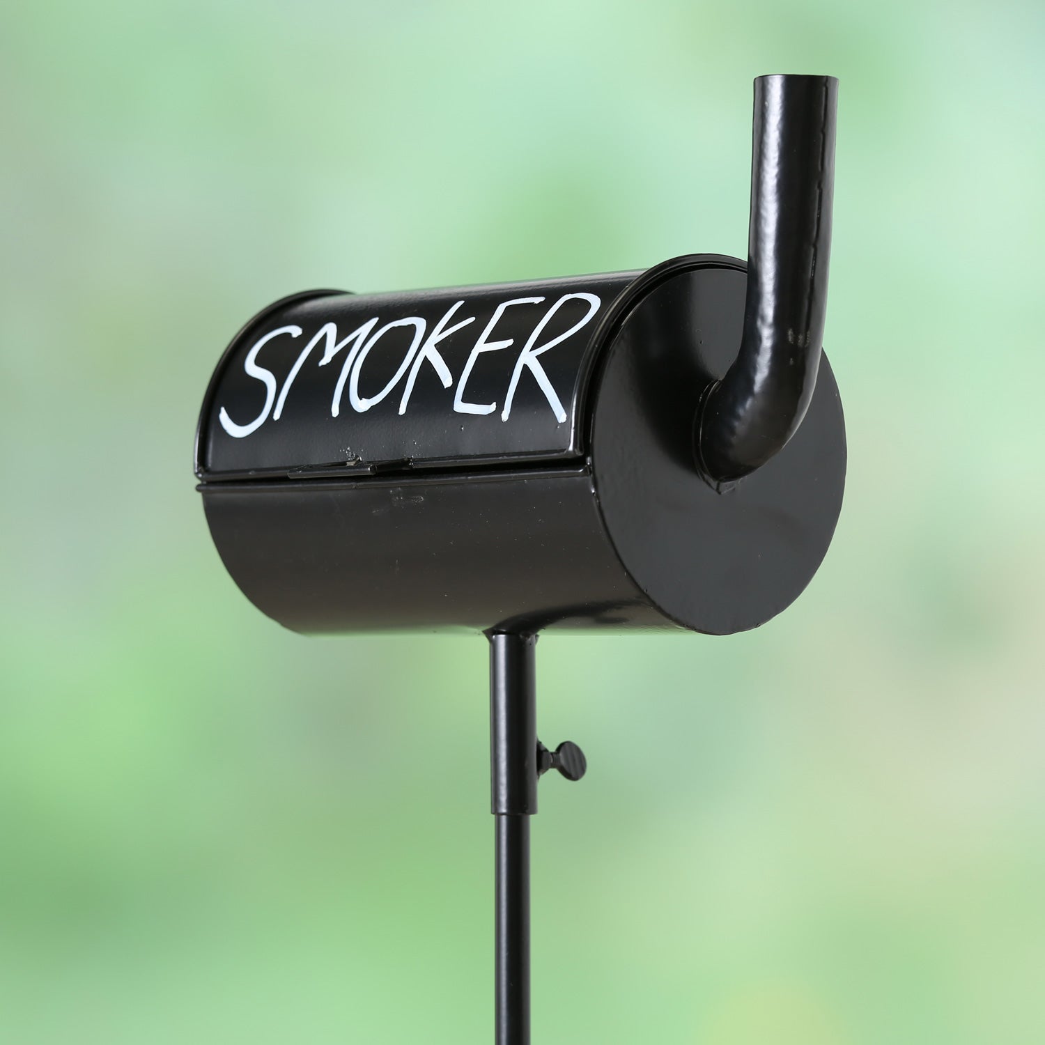 LS-LebenStil Smoke BBQ Smoker Standaschenbecher schwarz 65-115cm
