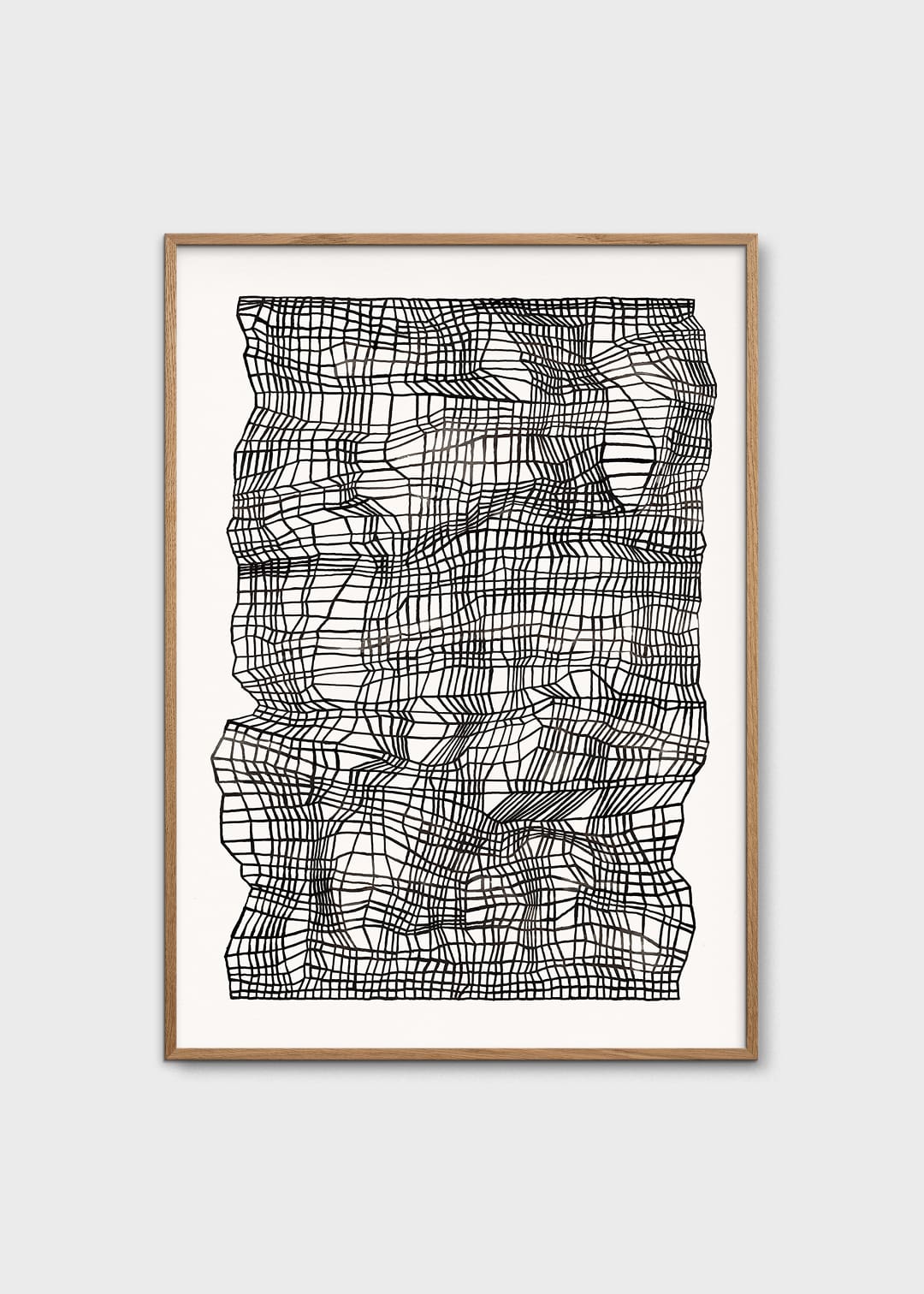 The Poster Club Art Prints Timeline Black Poster 30x40 cm schwarz