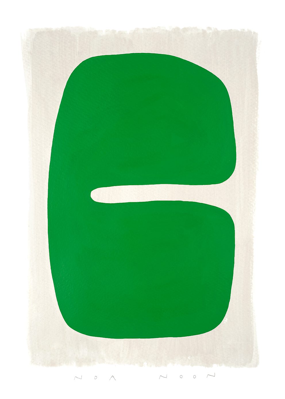 The Poster Club Art Prints Hommage au Vert Poster 30x40 cm grün