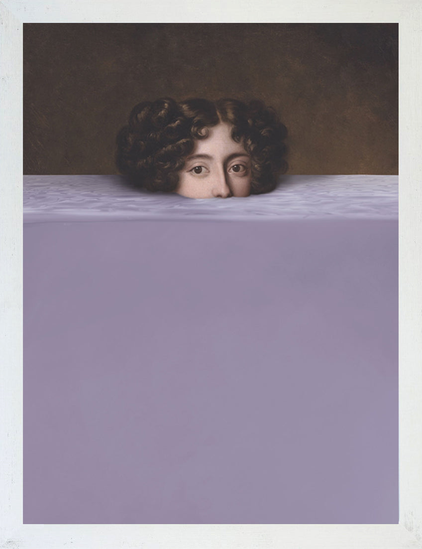 Mineheart Submerged 8 Lavender Lady Kunstdruck Lila
