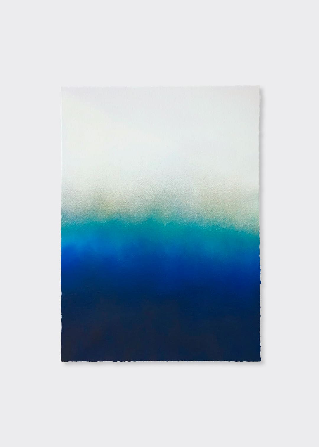 The Poster Club Hazy Turquoise Kunstdruck 79x108 cm türkis