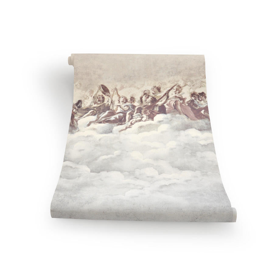 Mineheart In The Clouds Tapete Wolken A3 Muster glatt