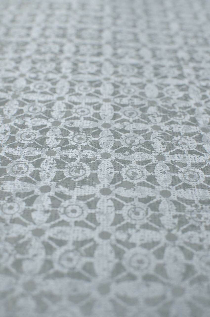 Mineheart Classico Tile Tapete Silber 53 cm x 10 m