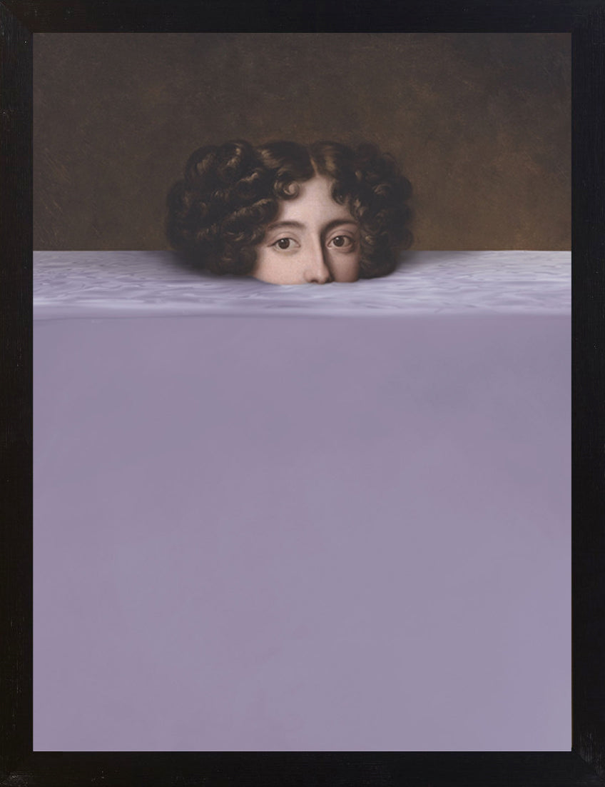 Mineheart Submerged 8 Lavender Lady Kunstdruck Lila