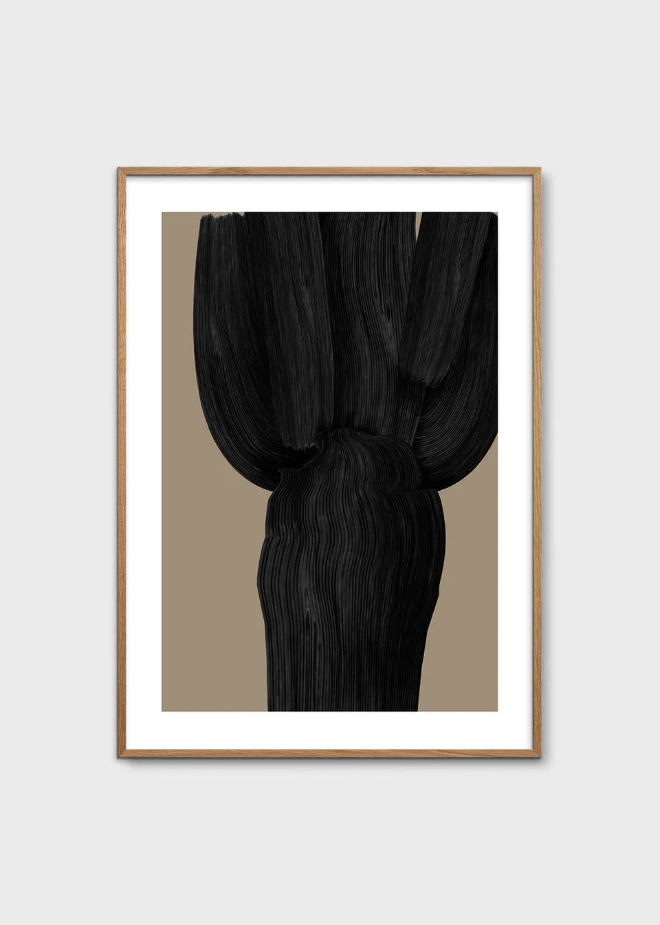 The Poster Club Dark Poster 50x70 schwarz braun