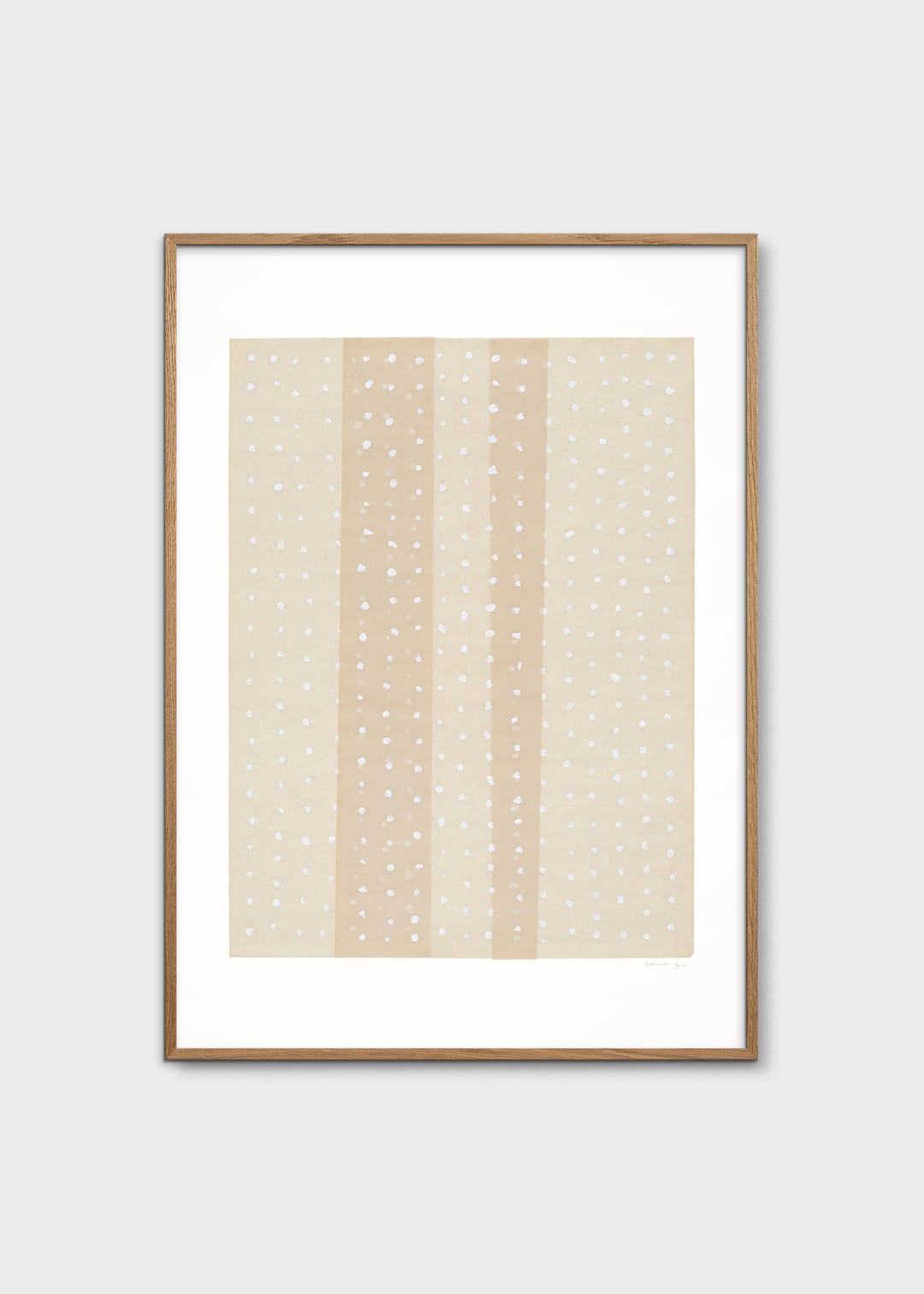 The Poster Club Dotted No. 139 Poster 30x40 cm beige